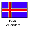 [Icleand or Iseland (Viking) Flag]