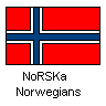 [Norway (Viking) Flag]
