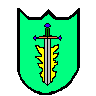 [Security (Flaming Sword) Shield]
